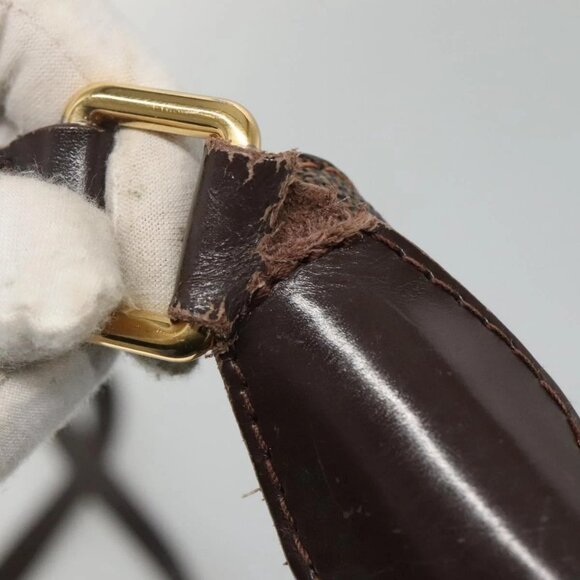 LOUIS VUITTON Damier Ebene Bloomsbury PM Shoulder Bag - Picture 9 of 16